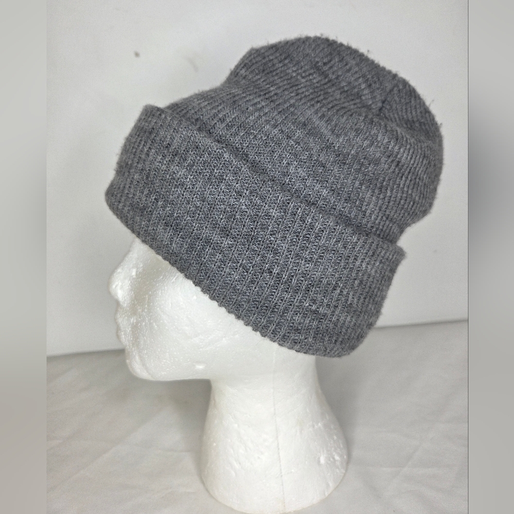 Salomon OS Gray Beanie "Snowbird" Acrylic-wool Knit - Picture 4 of 7